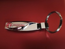 Vauxhall Car Logo Teardrop Metal Keyring key chain Gift UK SELLER