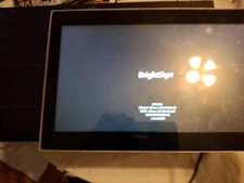 Bluefin BrightSign HS124 1080p 10.1" Touchscreen Flat Panel For Digital Signage