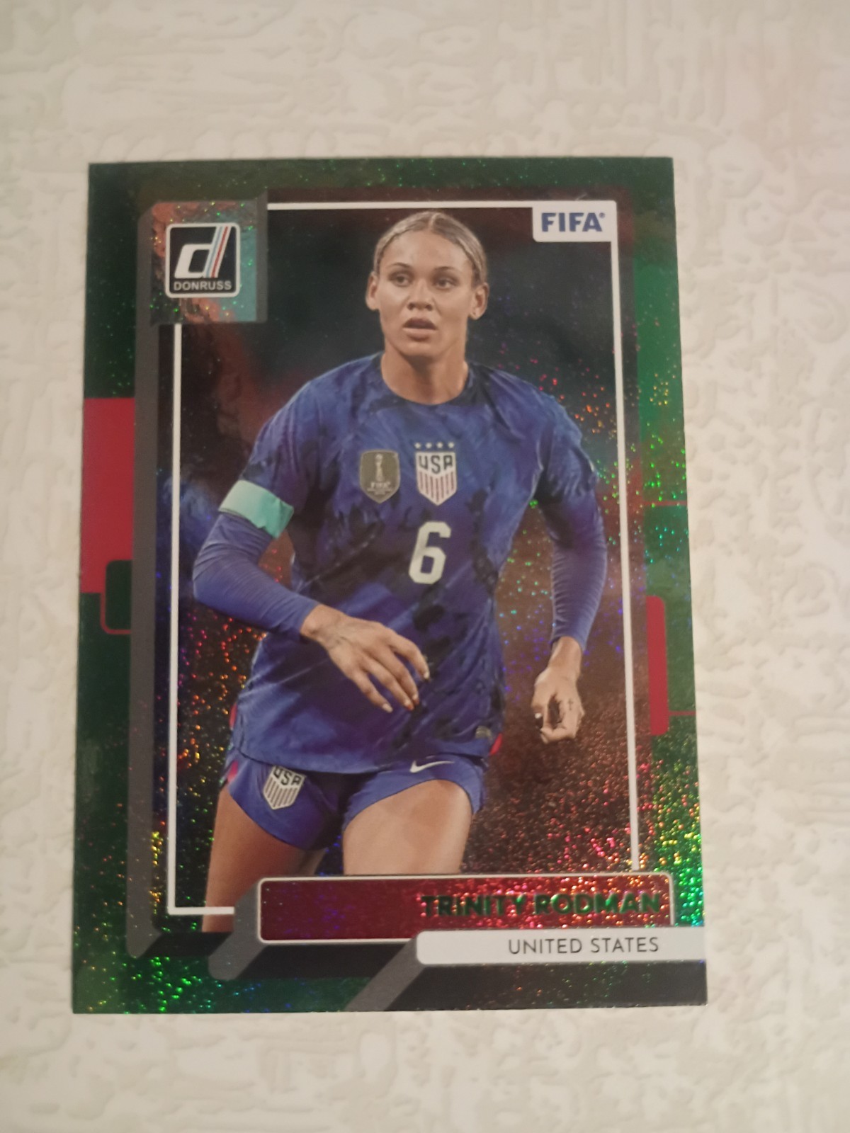 2022-23 Panini Donruss Optic Green Ice Prizm Trinity Rodman #130