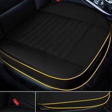 Car Seat Cover Leather Pu Front Auto Universal Seat Cushion Protector Pad Black Car Seat Cover Leather Pu Front Auto Universal Seat Cushion Protector Pad Black