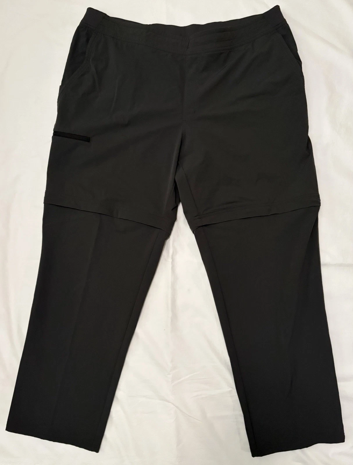REI Co-op Relaxed Convertible Pants to Shorts Men's Size XXL Nylon Hiking Gray
