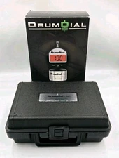 DrumDial Digital Drum Tuner w/ Hard Case – Open Box NOS – Rare Combo
