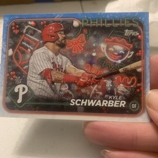2024 Topps Holiday - Kyle Schwarber #H65