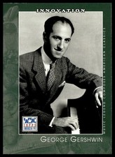 George Gershwin 2002 Topps American Pie Spirit of America #103