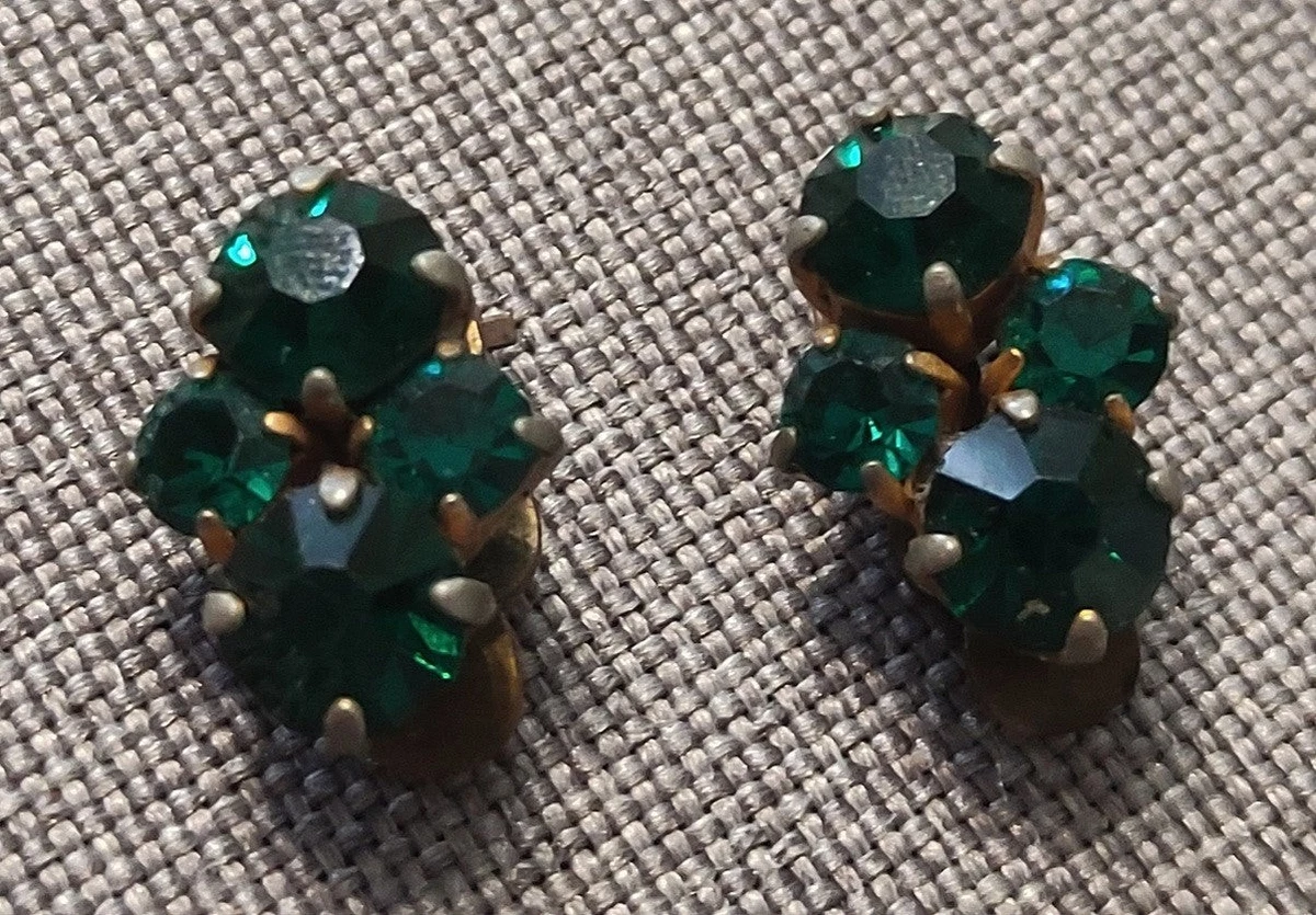 Orecchini In Oro Bianco 18kt Con Diamanti E Pietre Preziose Centrali - Artlinea S.r.l