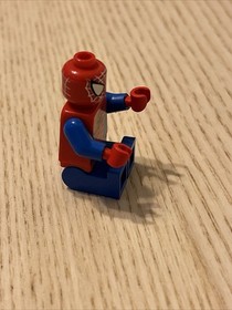 Lego Spiderman Minifigure spd001 4852 4851 Silver Webbing Rare Retired 