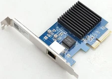 Realtek RT8127AT 10G RJ45 LAN Port PCIe 3.0-4X diskless network Card PXE Network