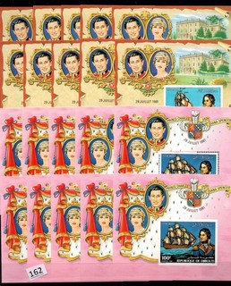/// 5X DJIBOUTI 1981 MNH PERF IMPERF SHIPS DIANA