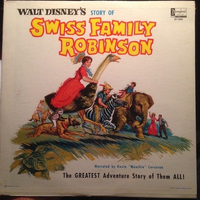 Kevin ''Moochie'' Corcoran, Walt Disney's Story Of Swiss Family Robinson, (LP, Alb