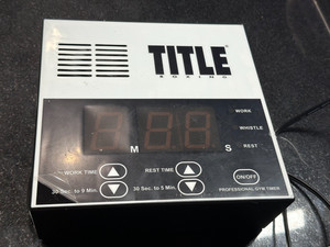 Title Boxing Pro Digital Timer Gym Works