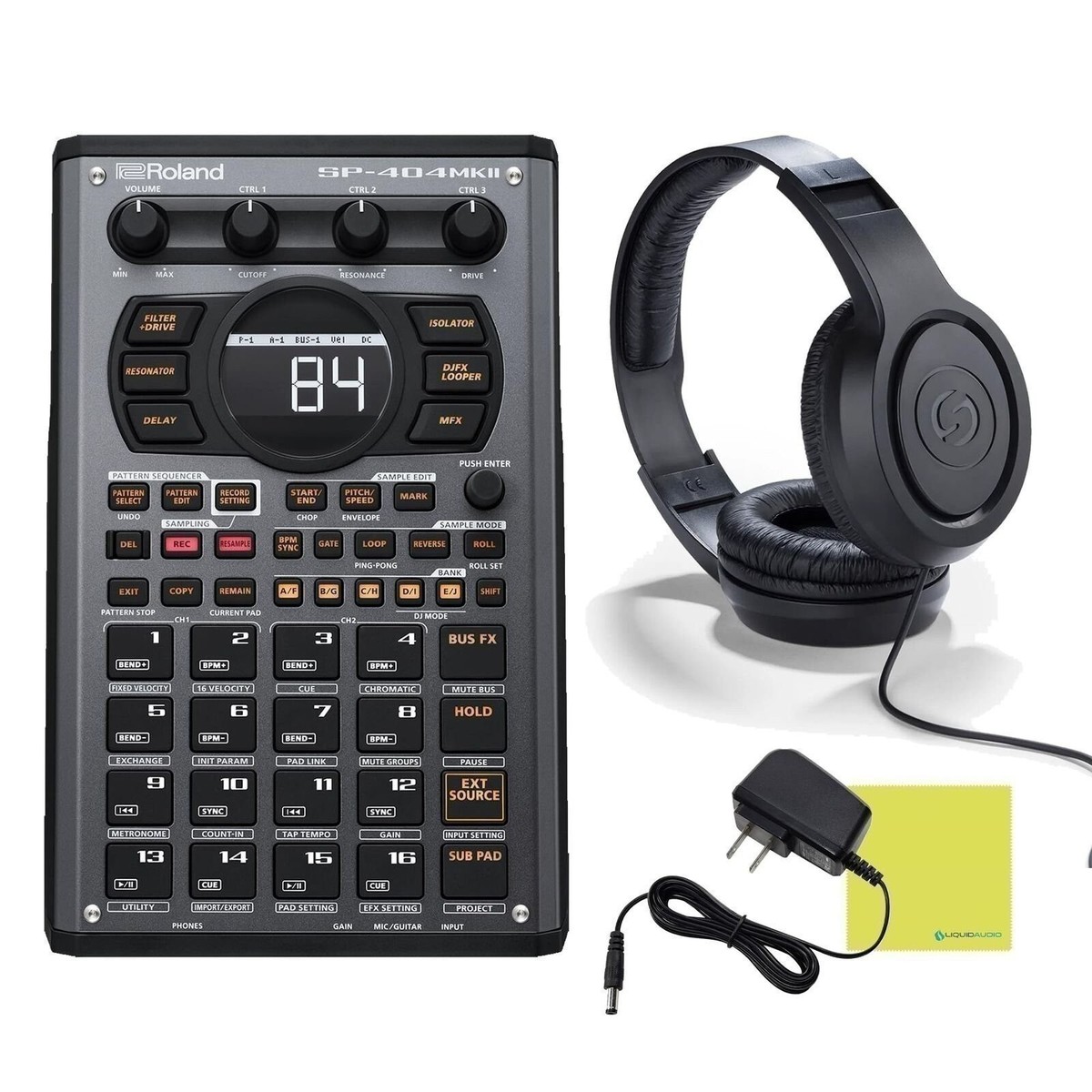 Roland SP-404MKII Creative Sampler and Effector Bundle w