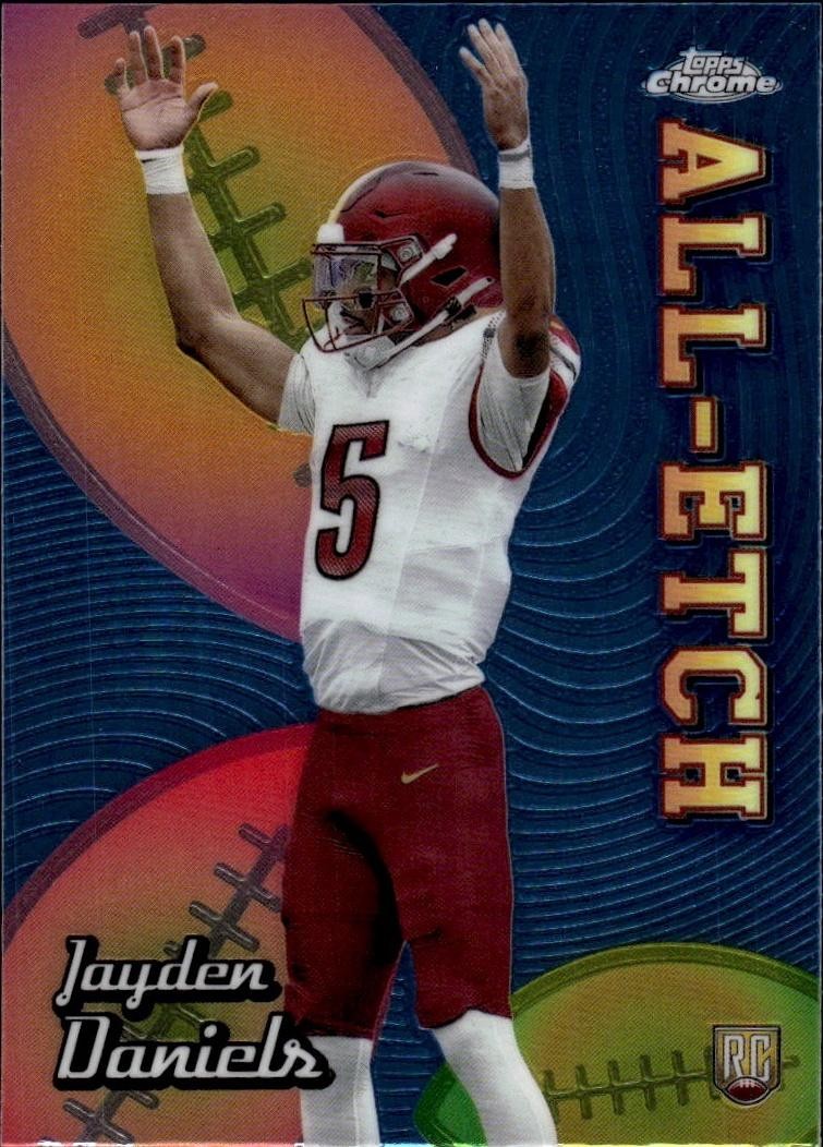 2024 Topps Chrome #CAE-JD Jayden Daniels Chrome All-Etch