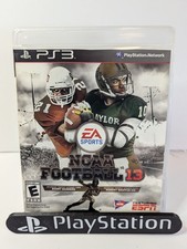 NCAA Football 13 - PlayStation PS3 - CIB Complete - Cleaned, Tested, Working!
