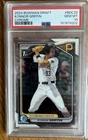 2024 BOWMAN CHROME DRAFT #BDC-22 KONNOR GRIFFIN 1st RC PSA 10 💎 💎