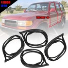 <!--F#f_0-->Door Rubber Seal Weatherstrip Front Rear For Toyota Land Cruiser Fj80 1990-1998<!--F/-->