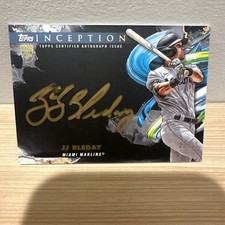 2023 Topps Inception - Silver Signings JJ Bleday #ISS-JJB Gold Ink 25/25