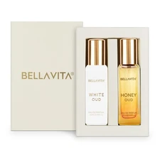 Bella Vita Luxury | White Oud & Honey Oud EDP 20ml, Gift Set
