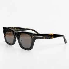 TOM FORD FT1314 Dark Havana Smoke Grey 140mm Sunglasses New w/ Case