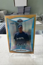 2008 Bowman Chrome - Prospects Michael Brantley #BCP38 Gold Refractor /50 (RC)