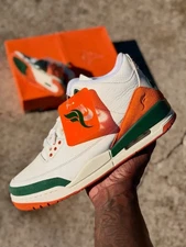 Size 7-13 SoleFly x Air Jordan 3 Miami IF4491-100 New