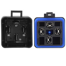 Waterproof Relay Kit, 12V 40A, 4 Pin SPST, Heavy Duty 14 AWG Tinned Copper Wi...