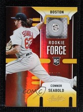 2022 Panini Absolute Rookie Force Spectrum Gold 10/10 Connor Seabold #RF-CS 1t3