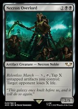 1x Necron Overlord NM-Mint, English Commander: Universes Beyond: Warhammer 40,00