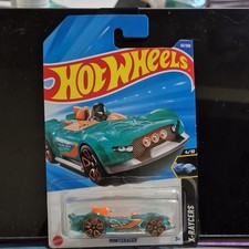 Hot Wheels Monteracer X-Raycers 1:64 Diecast Car Green/Orange 2021 Unopened