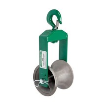 New Genuine Greenlee 650 6" Hook-Type Sheave for Easy Tugger and Tugger
