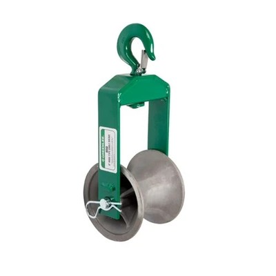 New Genuine Greenlee 650 6'' Hook-Type Sheave for Easy Tugger and Tugger