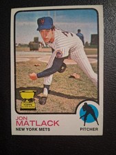 1973 TOPPS NEW YORK METS JON MATLACK ROOKIE YEAR BASEBALL CARD #55 NM FAST SHIP!. rookie card picture