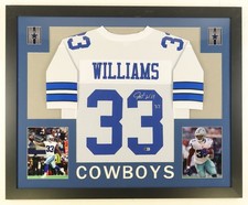Javonte Williams Signed Dallas Cowboys 35
