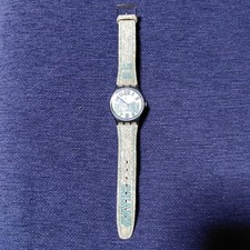 Swatch City Run Watch Vintage GM125 1994 Team Dial Green Hands Limited