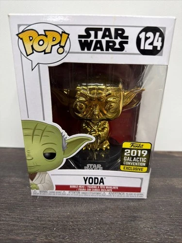 Funko Pop! Vinyl: Star Wars - Yoda (Gold/Chrome) - GameStop #124