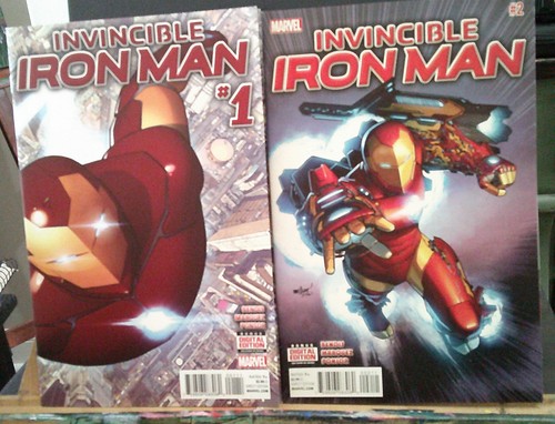 Iron Man - Invincible #1-#2 2015 Bendis Marquez
