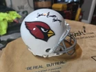 Jackie Smith Signed Arizona Cardinals 60-04 Speed Mini Helmet- Beckett W Holo