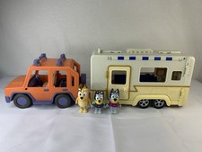 Bluey Family Trip Caravan Adventures Play-set With Figures