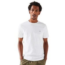 Image of Gant Mens T Shirts Casual Crew Neck Tee Short Sleeve Cotton Top UK Size S-3XL