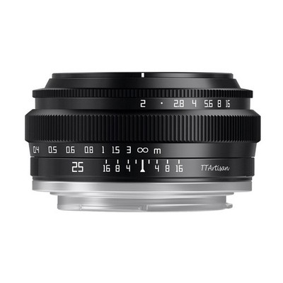 TTArtisan 25mm f 2 C Sony E Mount APS C Prime Lens MF E Mount Lens     Standard