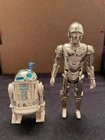 Star Wars Vintage C-3P0 & R2-D2 Sensorscope Original Kenner Figure Droids * READ