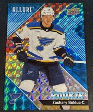 2024-25 Upper Deck Allure Rookies Blue Line /35 Zachary Bolduc #102