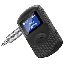 Bluetooth Receiver with LCD Screen, Portable 3.5mm AUX Bluetooth 5.0 Adapter ...
