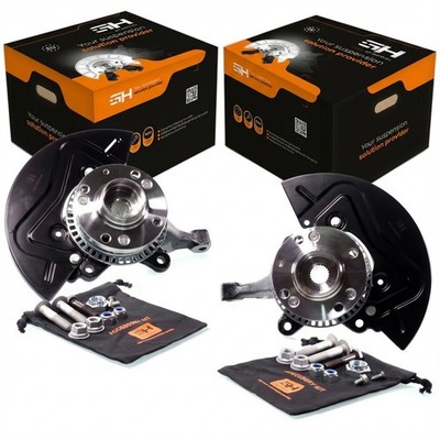 2x Radlagergehäuse Komplett Vorne für VW Caddy II (9K) 1995-2003