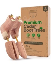 HOUNDSBAY Boot Trees, Cedar Boot Tree for Men, Shoe Tree for Boots, Boot Stre...