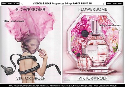 VIKTOR & ROLF Fragrances 2-Page PRINT AD 2011 ISABELI FONTANA Inez & Vinoodh