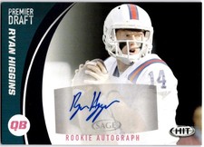 2017 SAGE HIT Ryan Higgins #A71 Autographs Louisiana Tech Bulldogs