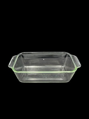 Pyrex Clear Glass Loaf Pan 213-R 1.5 Qt 8.5