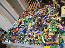 LEGO 20 LBs Pounds Random Incomplete Kits Blocks Bricks Parts Bulk Lot
