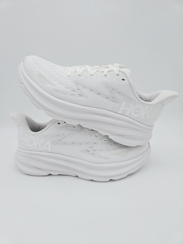 Hoka One One CLIFTON 9 White Women's 1127896/WWH Size 5.5B - Picture 2 of 7