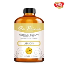 Oils Lemon Essential Oil 16oz Bulk, Essential Oil for Aromatherapy, Diffusers...